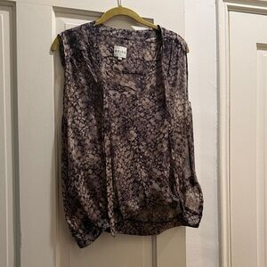 Reiss Multicolor Sleeveless Blouse